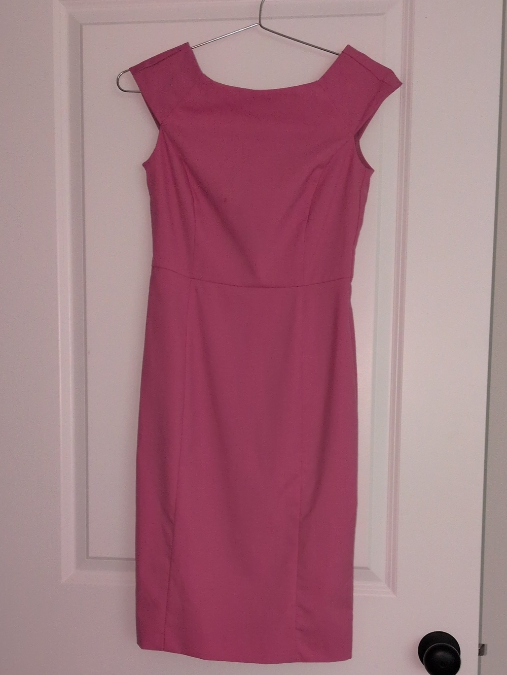 Banana Republic  Pink Midi Dress, 2 Petite NWT